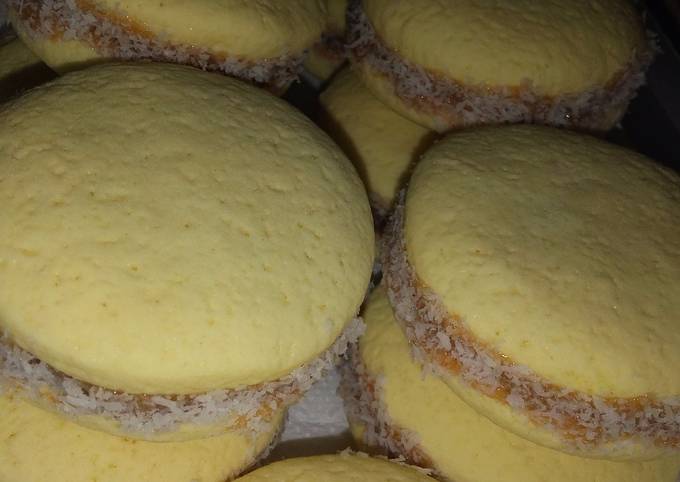 Alfajores de Maizena Receta de Roci Cervini- Cookpad