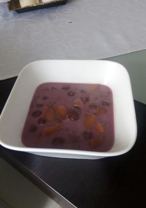 Gyors gyümölcsleves recept fotója