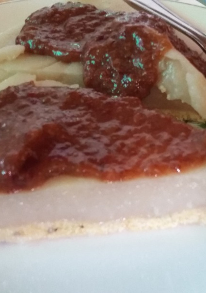 Una foto de Torta 'flan' de leche de arroz (vegan)!