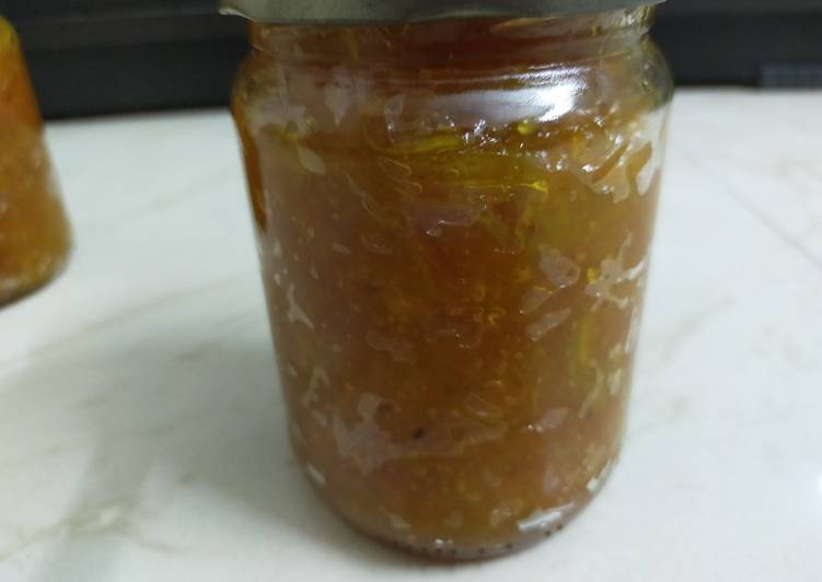 Simple Way to Prepare Perfect Chhundo (Mango Sweet Pickle)
