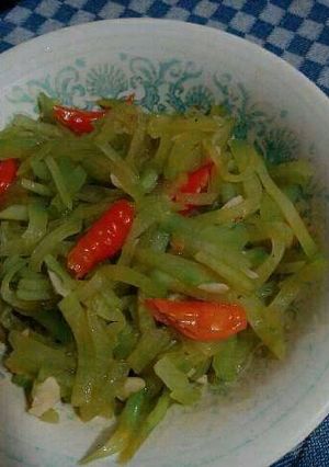 Foto resep Labu siam tumis baput alakadarnya