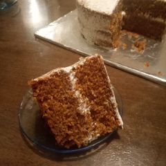 A picture of Carrot cake #baking contest.