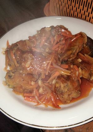 Foto resep Ayam Asam Manis