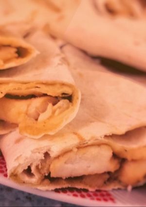 صورة لوصفة شاورما الدجاج🌯