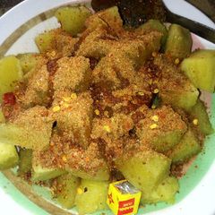 A picture of Boiled Sweet potato.