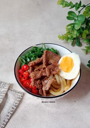 Foto resep Beef Curry Udon
