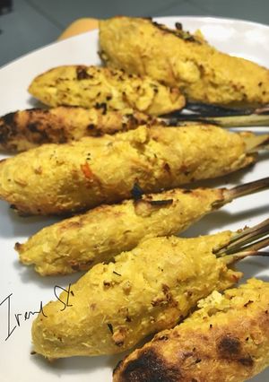 Foto resep Sate Lilit Tahu (menu Diet/ Diabetes)