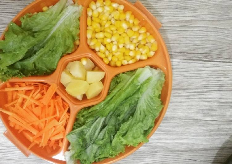 Langkah Mudah Membuat Salad Platter Top Enaknya