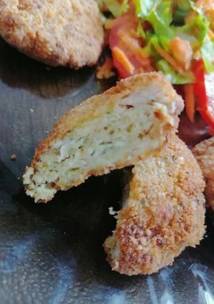 Una foto de Nuggets de pollo casera en minutos! Súper fácil