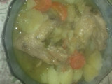 Estofado de alas de pollo
