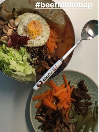 Recipe Bibimbap Daging Sapi - Beef Bibimbap 🇰🇷 the Can Spoil the Tongue Can spoil the tongue