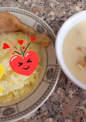 صورة لوصفة مطفية لبن كشك ♡😋♡