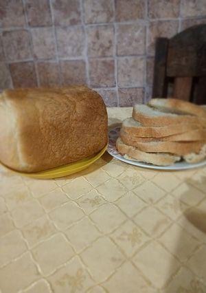 A picture of Homemade Sandwich Bread in Bread Machine.