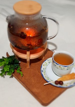 عکسی از دستور دمنوش عناب و آویشن