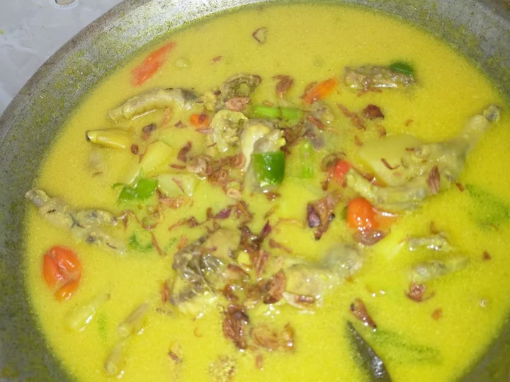 Langkah Mudah untuk Membuat Resep Opor ayam kentang yang Bikin Ngiler Anti Ribet, Lezat Sekali