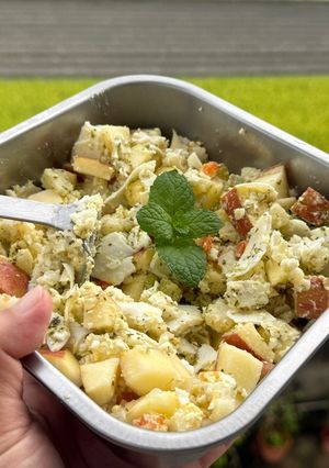 馬鈴薯蘋果蛋沙拉 的食譜成品照片