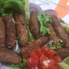 A picture of Golla kabab.