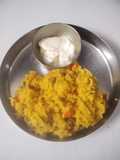 Comfort food-- Vegetable Khichdi