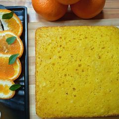 A picture of Orange cake.