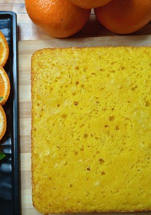 A picture of Orange cake.
