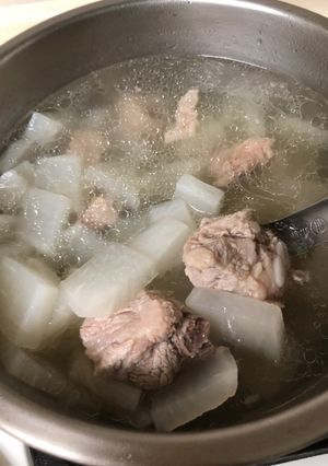 菜頭排骨湯 的食譜成品照片