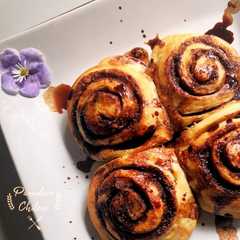 Una foto de Rollitos de canela / cinnamon roll
