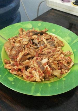 Foto resep Ayam suwir/ayam pelalah