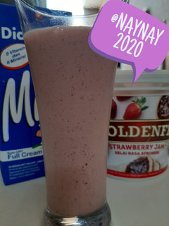 Foto resep Strawberry Smoothies