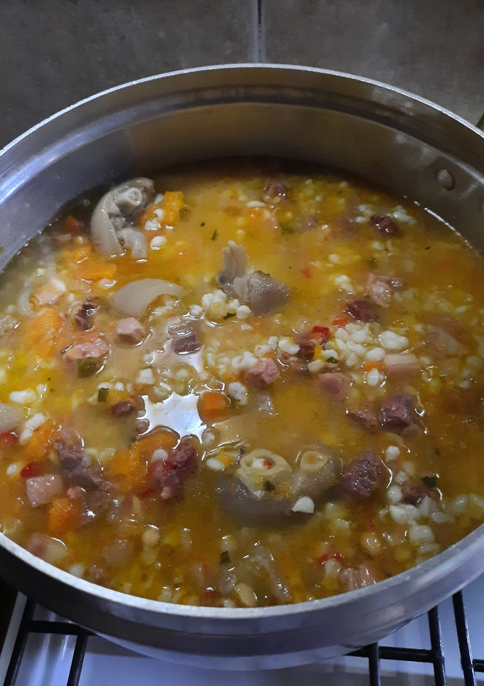 Una foto de Locro irresistible