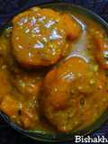 Soya Chap Kofta in Curd Curry