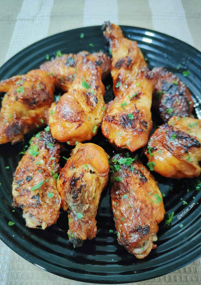 Una foto de Alitas de pollo barbacoa