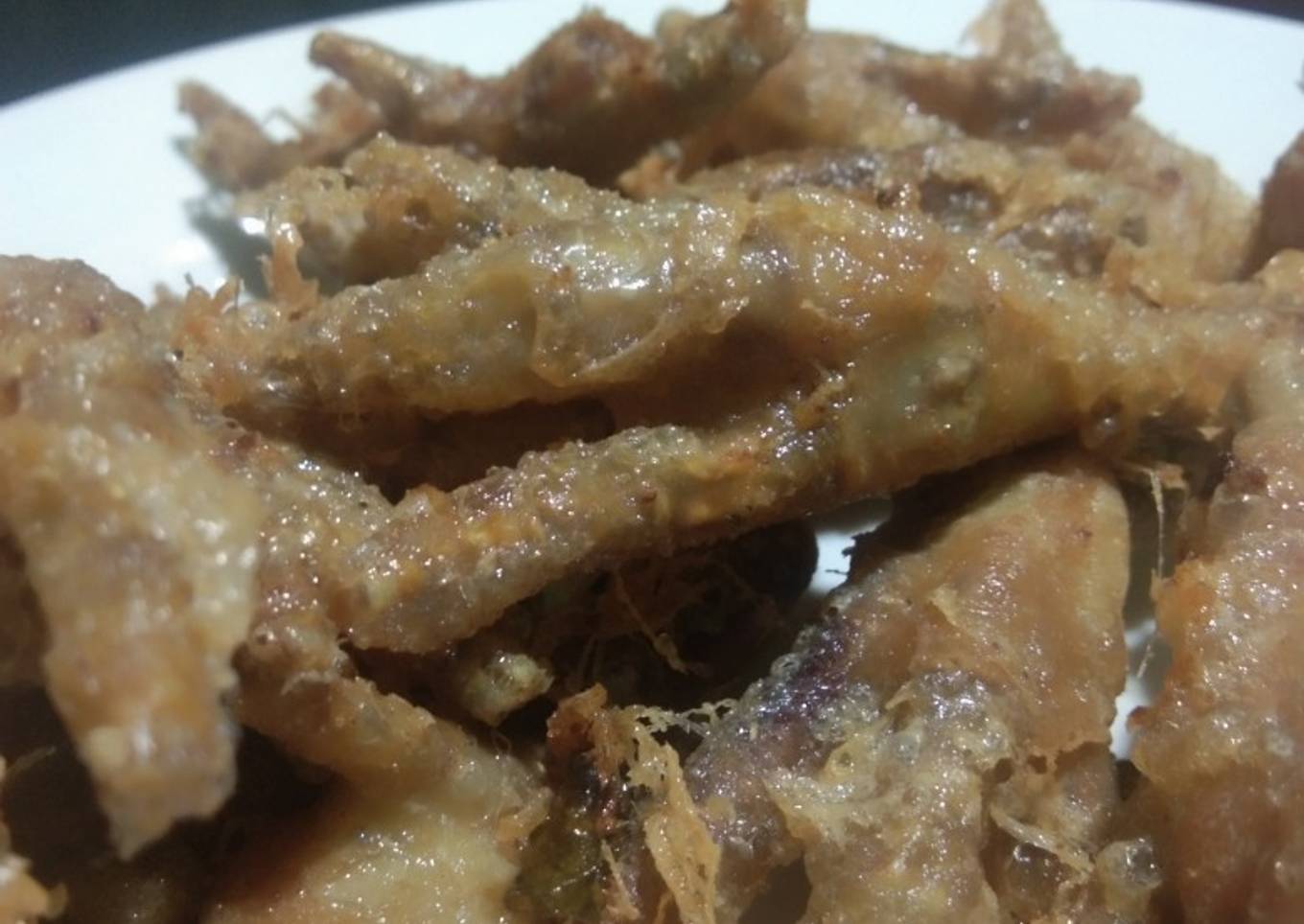 Ceker goreng empuk