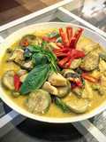 Green Curry Chicken (Mild, Western-Style)