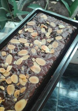 Foto resep Fudgy Brownies with Shiny Crust