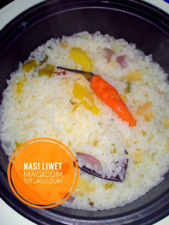 Foto resep Nasi liwet magicom