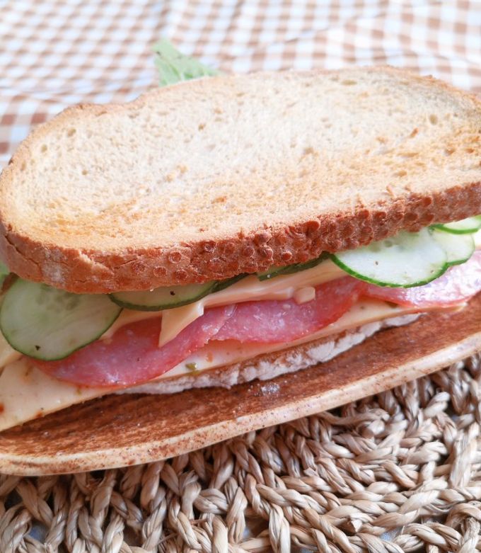 รูปของ แซนวิชขนมปัง sourdough