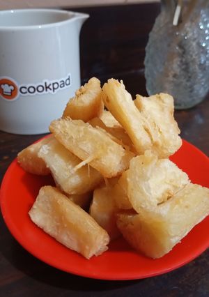 Foto resep Singkong goreng kampung