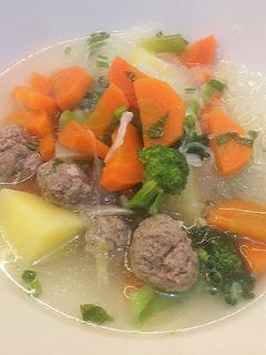 Foto resep Sup Bola Daging
