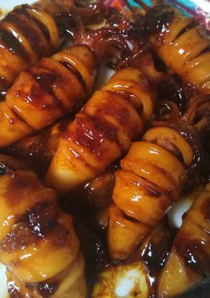Foto resep Cumi Bakar Teflon