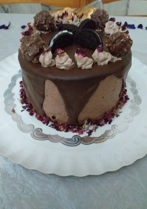 صورة لوصفة كيكة شوكولاته راقية