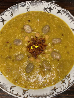 عکسی از دستور آش قل قل شوشتر