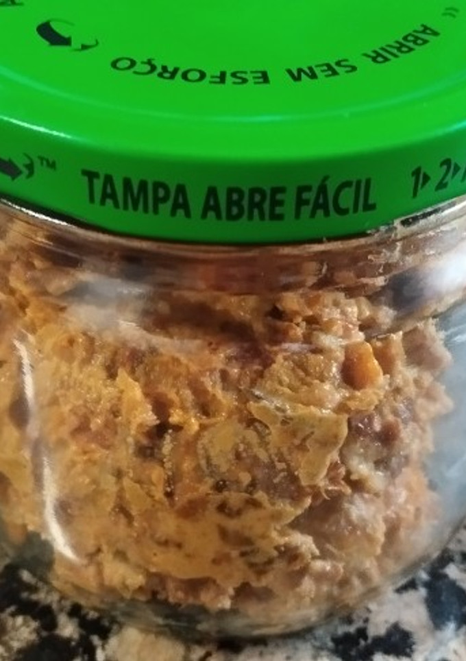 Una foto de Sobrasada vegana