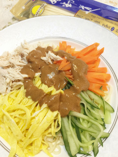 【愛在家裡麵x好勁道】麻醬涼麵 的食譜成品照片