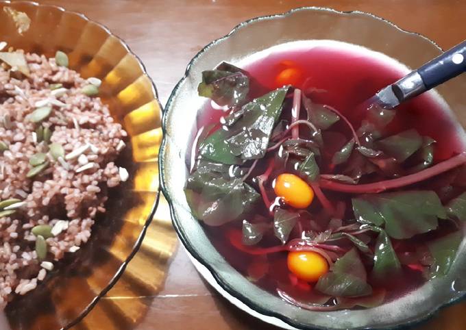 Resep Sayur bayam merah sehat Anti Gagal