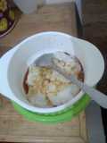 Bubur santan kincau (gula jawa/aren)