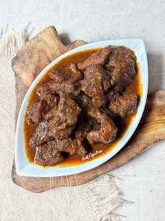 Foto resep Rendang Tanpa Santan