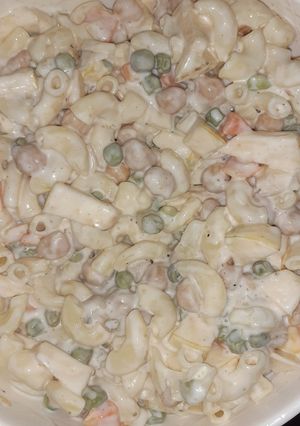 A picture of Russian salad.