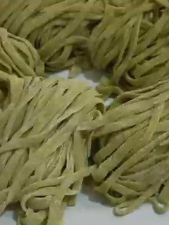 Foto resep Mie Bayam secara Manual