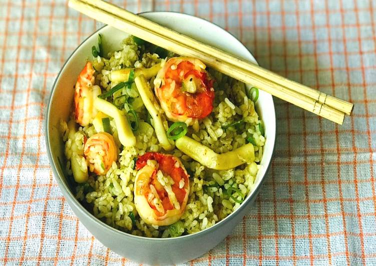 Nasi Goreng seafood Cabai Hijau