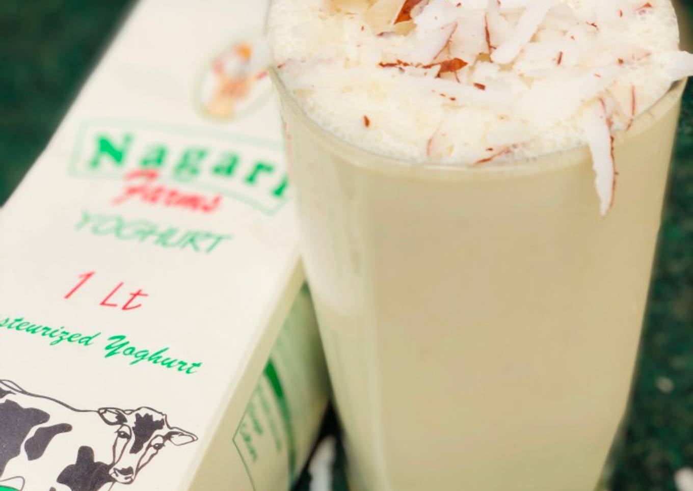 Banana coconut smoothie